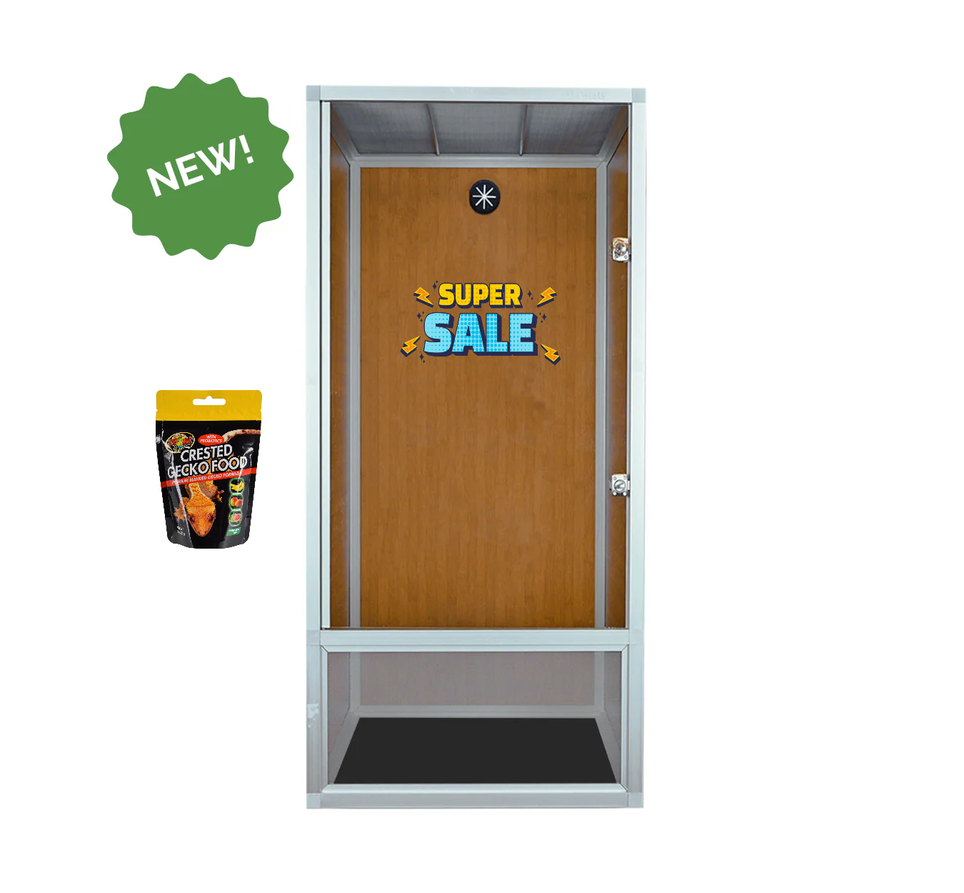 2'x2'x4' Reptile Enclosure - The Zen Habitat 3.0