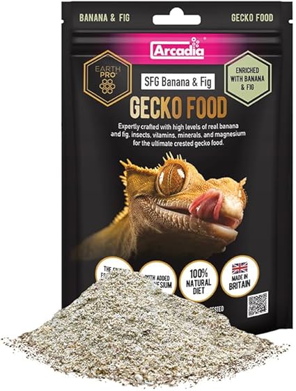 Arcadia EarthPro SFG Banana and Fig Gecko Diet, 80g