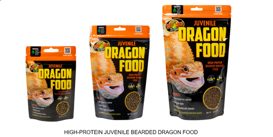 HIGH-PROTEIN JUVENILE BEARDED DRAGON FOOD