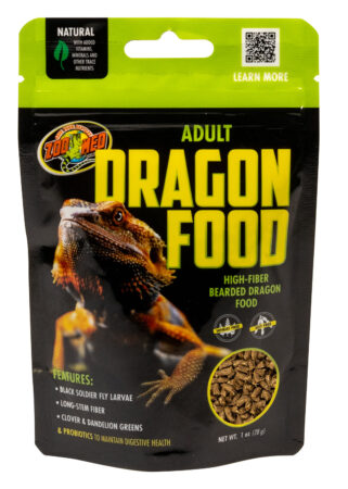 HIGH-FIBER ADULT BEARDED DRAGON FOOD